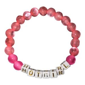 HOT GIRLLLL bracelet ! Megan Da stallion inspired beaded bracelet💗